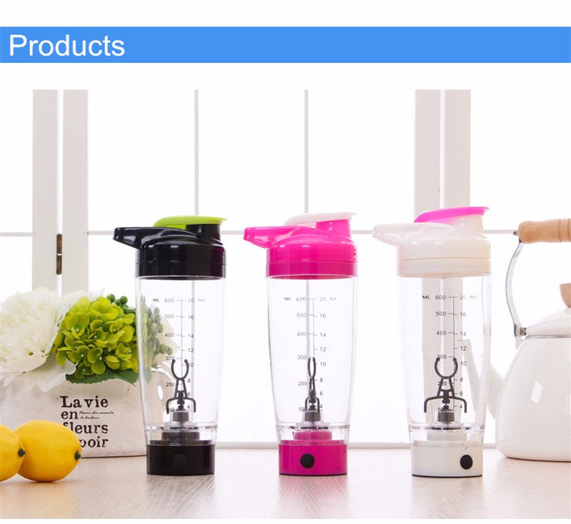 600ml Electric Automation Protein Shaker Blender My Water Bottle Automatic Movement Coffee Milk Smart Mixer Drinkware