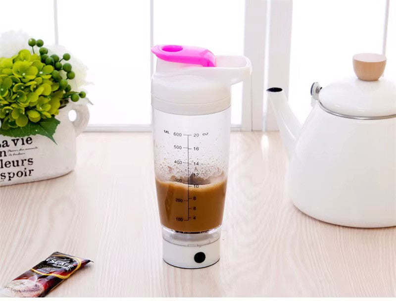 600ml Electric Automation Protein Shaker Blender My Water Bottle Automatic Movement Coffee Milk Smart Mixer Drinkware