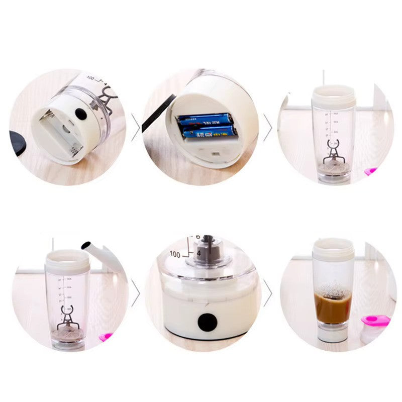 600ml Electric Automation Protein Shaker Blender My Water Bottle Automatic Movement Coffee Milk Smart Mixer Drinkware